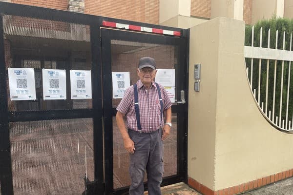 Danny Radojcin, caretaker of Caulfield Shule