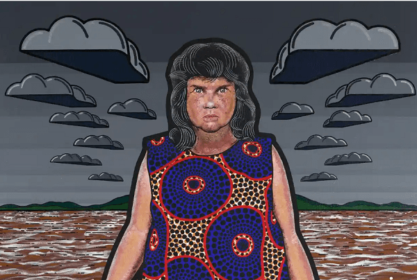 Karla Dickens by Blak Douglas, winner of the 2022 Archibald prize