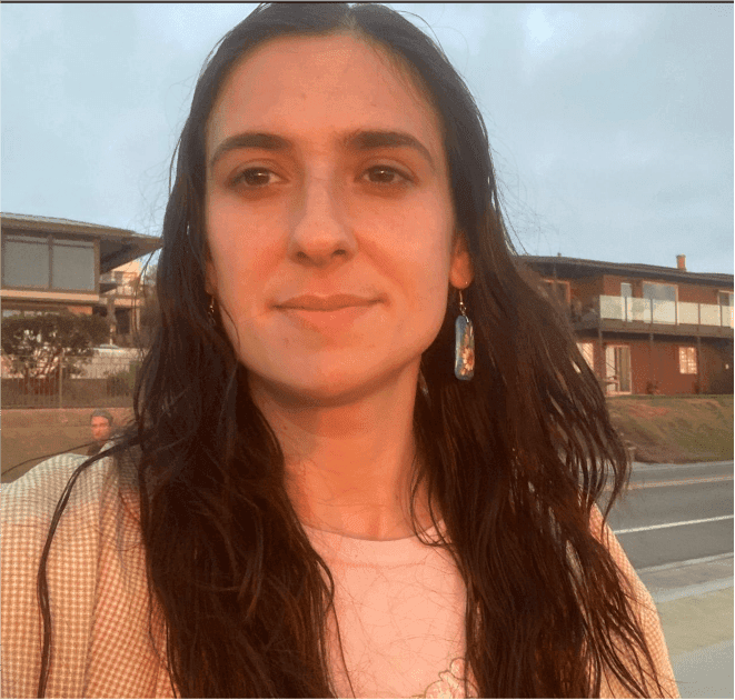 Jewish American peace activist Elly Oltersdorf, 30 (Image: Elly Oltersdorf)