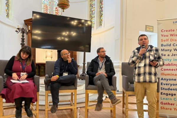 Ittay speaking at Limmud South Africa (Image: supplied).