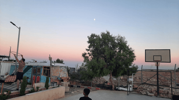 Dusk over Umm Al-Khair (Image: supplied).