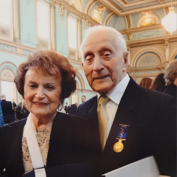 Abram receiving his OAM in 2013