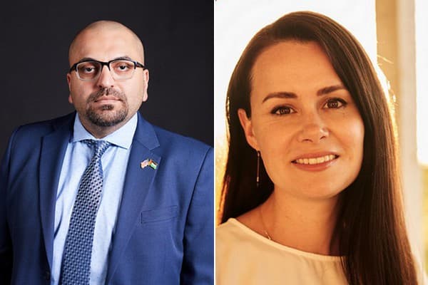 Ahmed Fouad Alkhatib and Kylie Moore-Gilbert