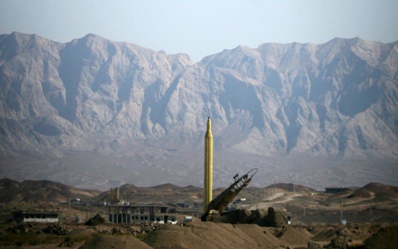 Iran missile test