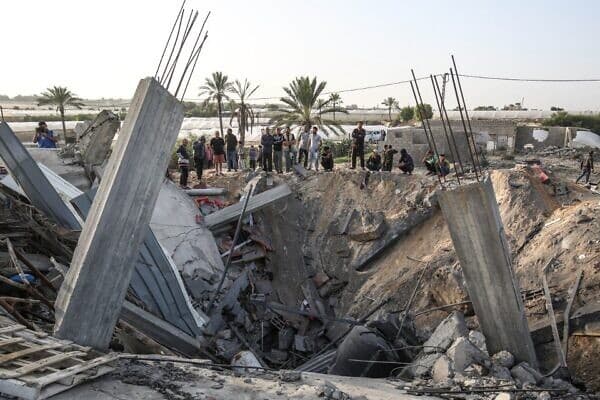 Gaza damage
