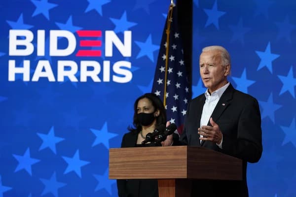 Biden Harris Nov 5 AP