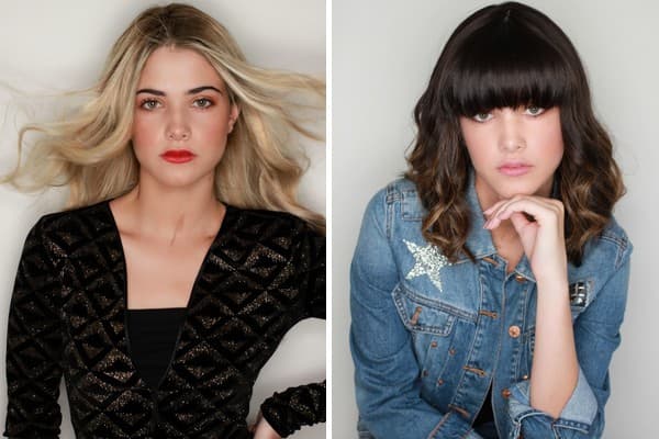 Models wearing Eva's wigs