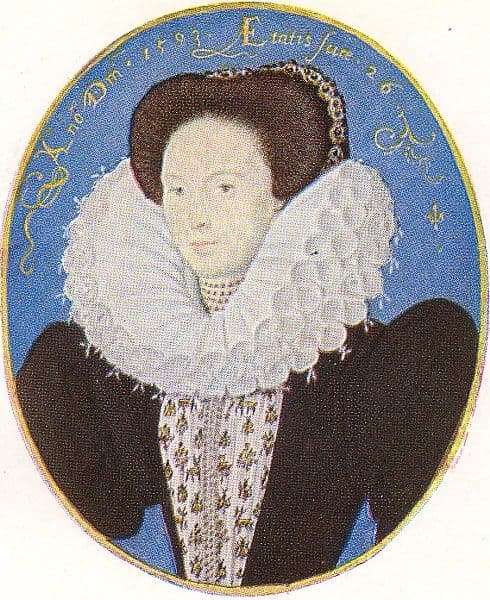 A disputed portrait, often said to portray Emilia Bassano