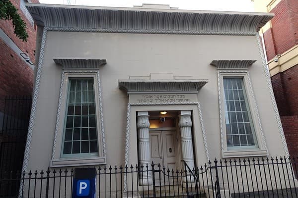 Hobart synagogue as it stands today