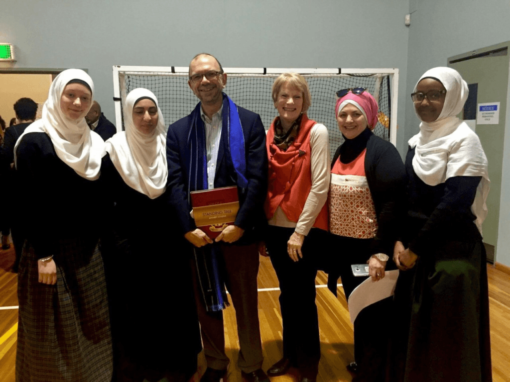 Rabbi Genende on an interfaith trip in Israel