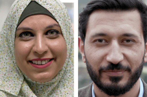 Dr Ruba Rizik (left) and Dr Ahmad Shaheen