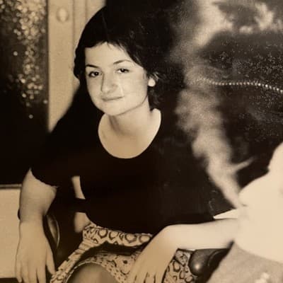The author as a student in Prague