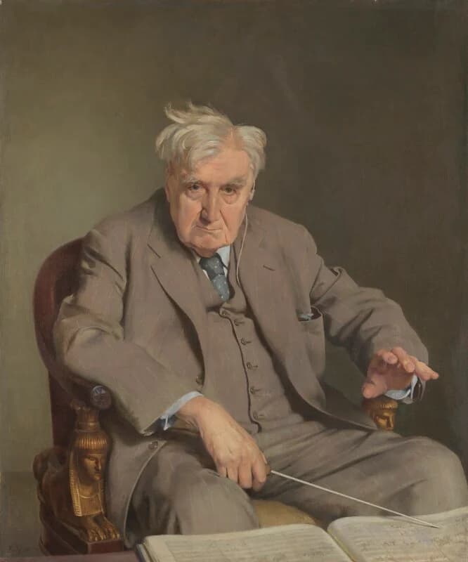 Ralph Vaughan Williams by Gerald Kelly (National Portrait Gallery, London)