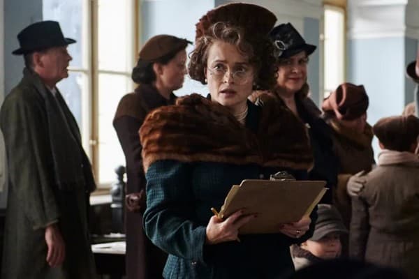 Helena Bonham Carter, as Winton's mother