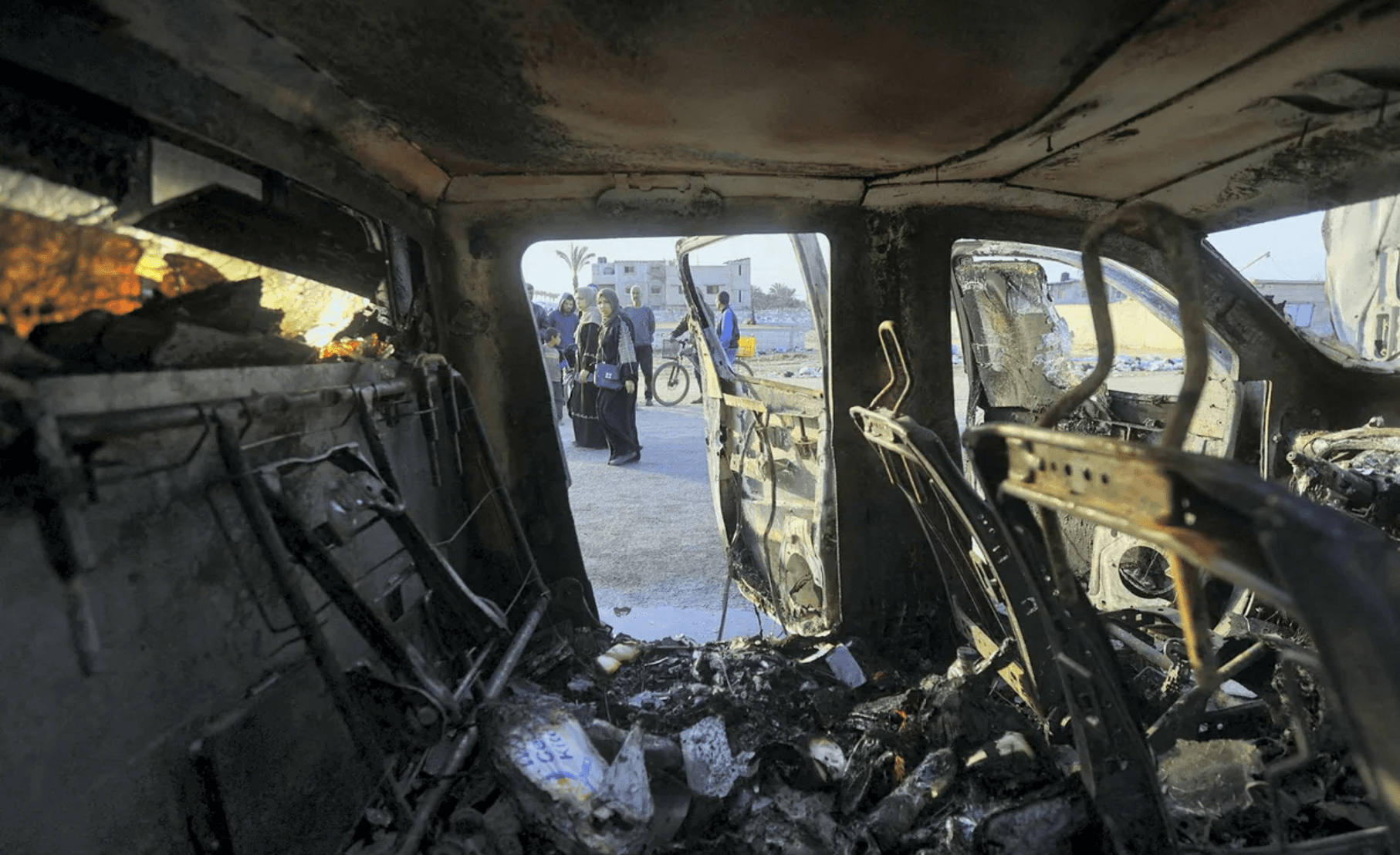 burned ut car