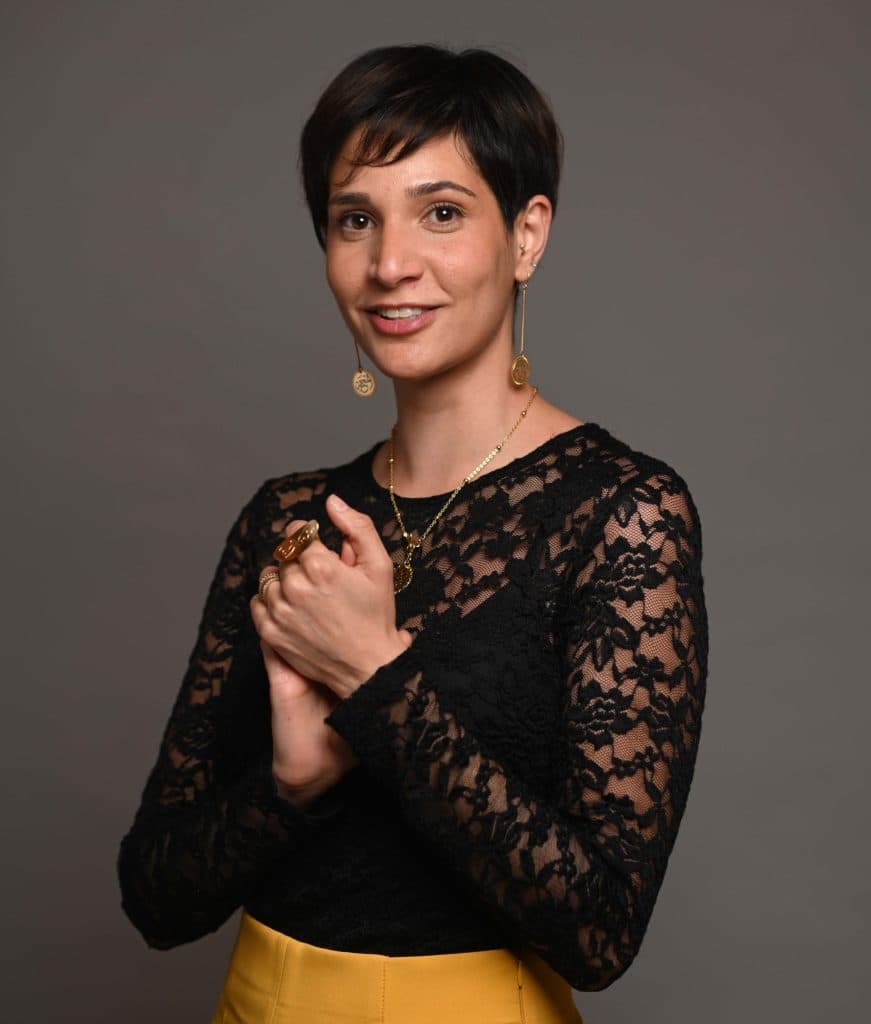 Artist Gadeer Slayeh (Image: Lior Horesh/The Israel Museum, Jerusalem).