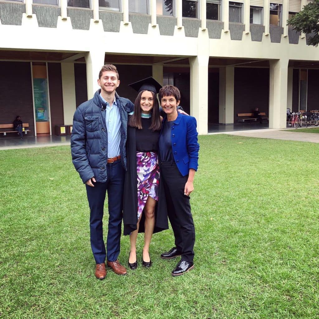 Lawyer Friedman (pictured with his family) has written for a range of publications including Law Society Journal, Justinian, Gazette of Law & Journalism, The Age, Sydney Morning Herald, The Saturday Paper and Wild Magazine (Image: supplied).