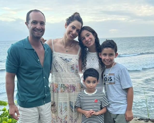 Placks now has a daughter and two sons (Image: supplied).
