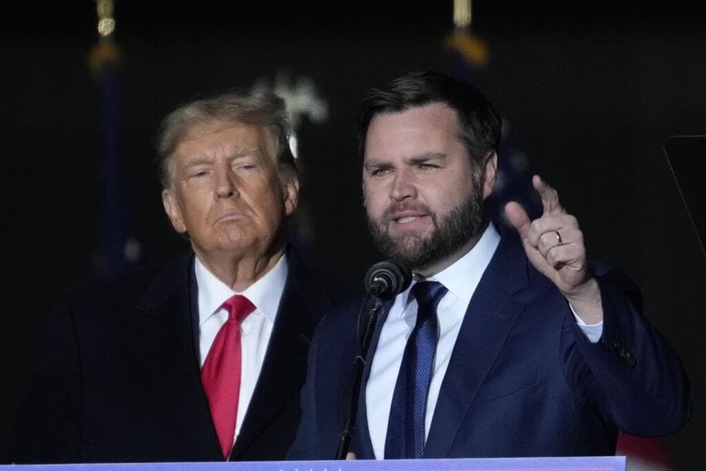 Two men in suits and ties.