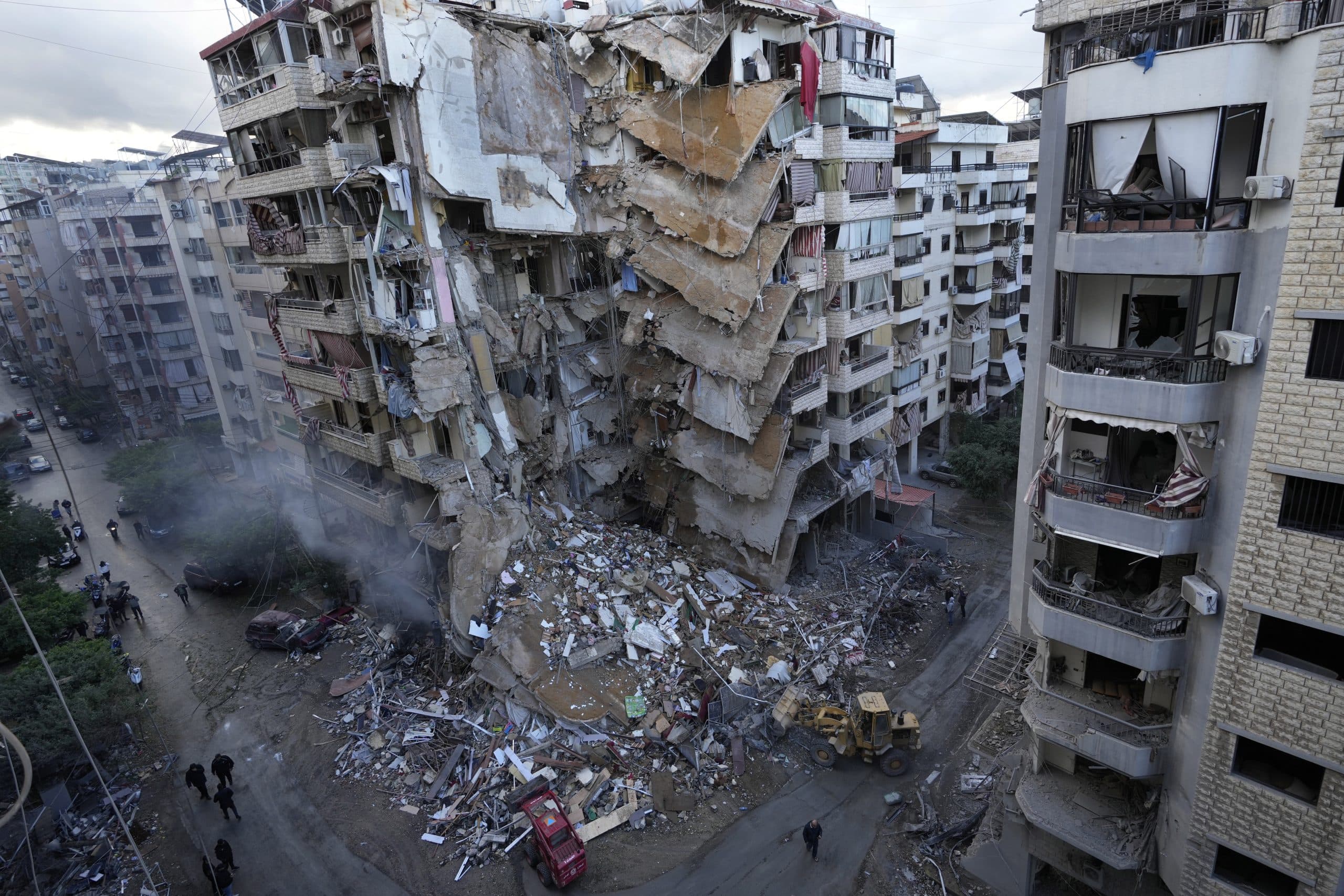 Lebanon Beirut damage