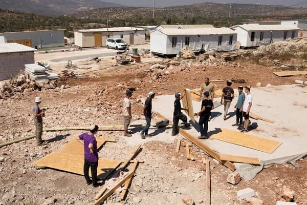 Settler outpost being established in Evyatar in 2021