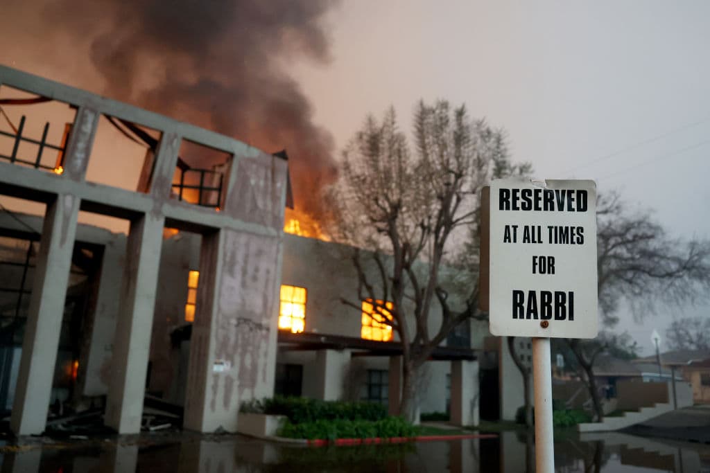 Powerful Winds Fuel Multiple Fires Across Los Angeles Area