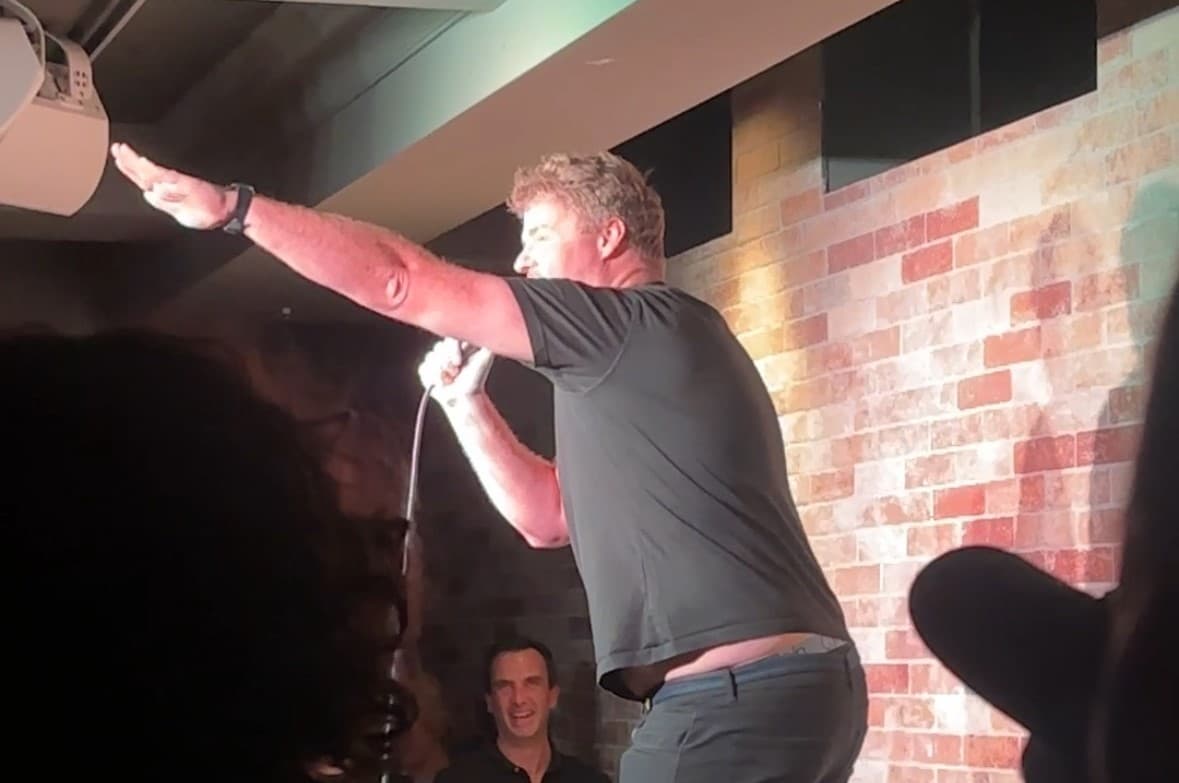 Tom Ballard – Nazi Salute (1)