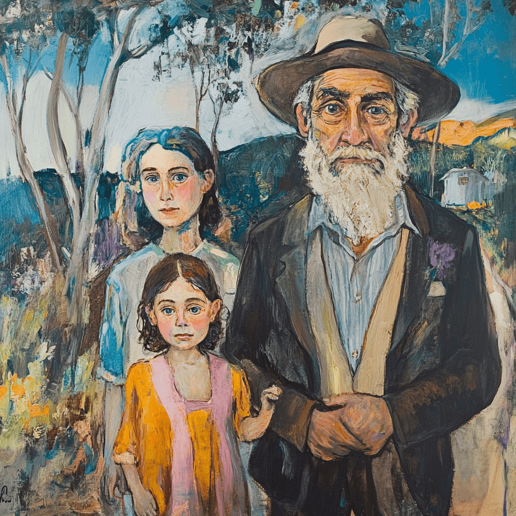 AI image from prompt: Jewish Australians