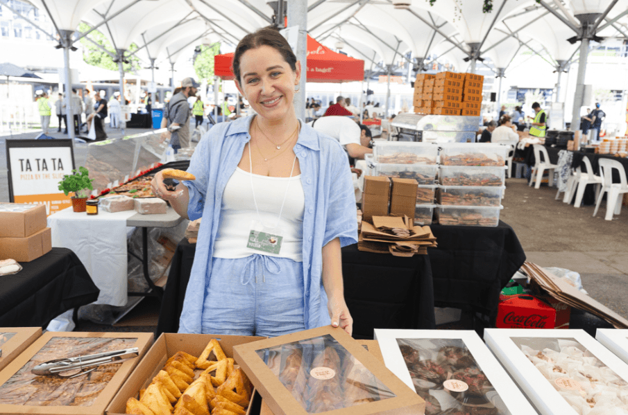 The festival will include over 30 kosher food stalls, with vendors selling everything from savoury delights and sweet treats to condiments, cookware and coffee (Image: Jewish Food Festival/Shalom Collective).