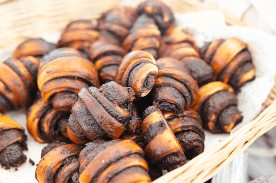 A basket of rugelach