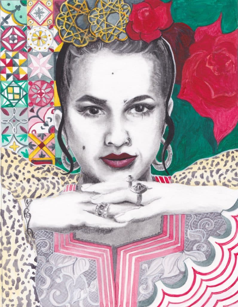 Lala Tamar is the first modern artist to record a contemporary album entirely in Haketia <em>(Image: Jacqueline Nicholls/Supplied)</em>.