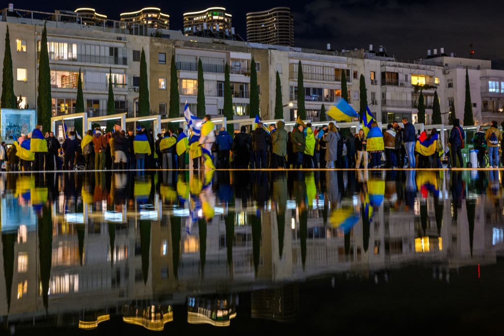 Ukraine rally in Israel
