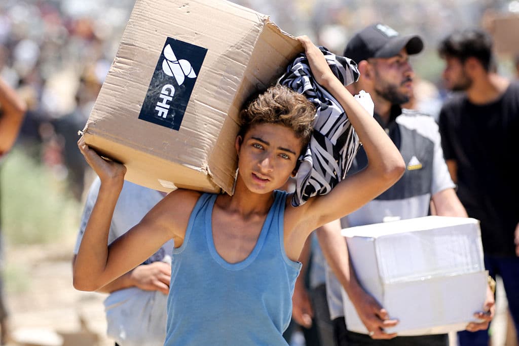 Gaza Humanitarian Foundation aid