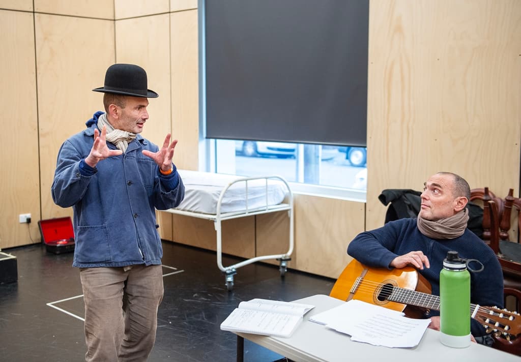 Rehearsals for All is Good... in the Glow of Moonlight (Image: supplied).