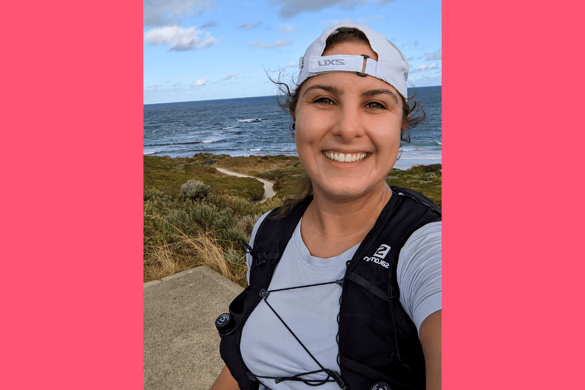 Talia Swersky on a run