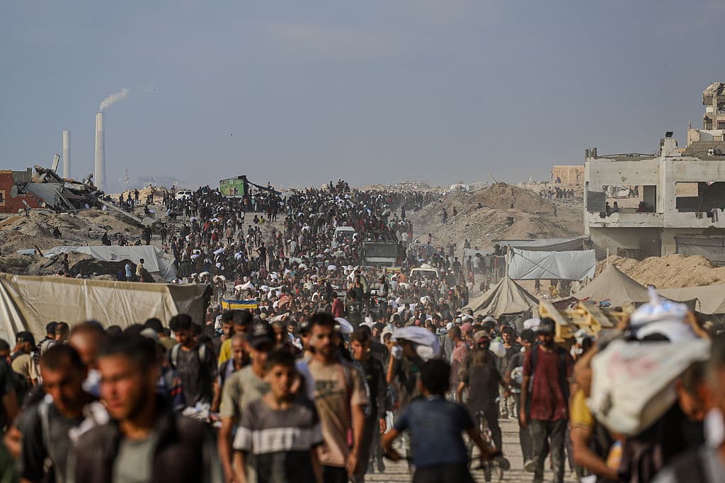 Gaza aid distribution