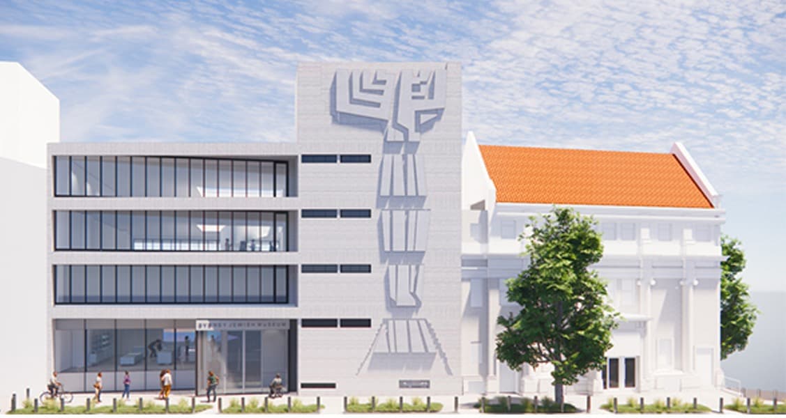 An artist's impression of the redeveloped Sydney Jewish Museum (SJM)