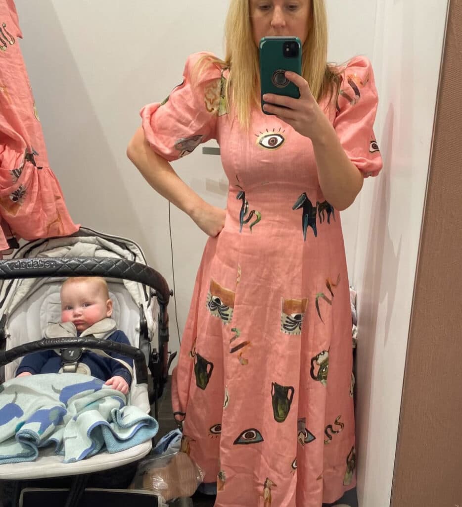 The Alemais dress that started it all for Mia Roth (Image: supplied).