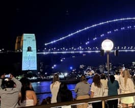 New Year menorah Sydney Bondi