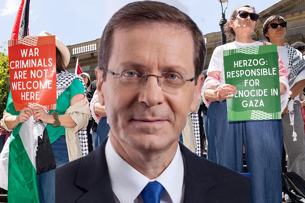 People Protest Israeli President Isaac Herzog’s Proposed Visit