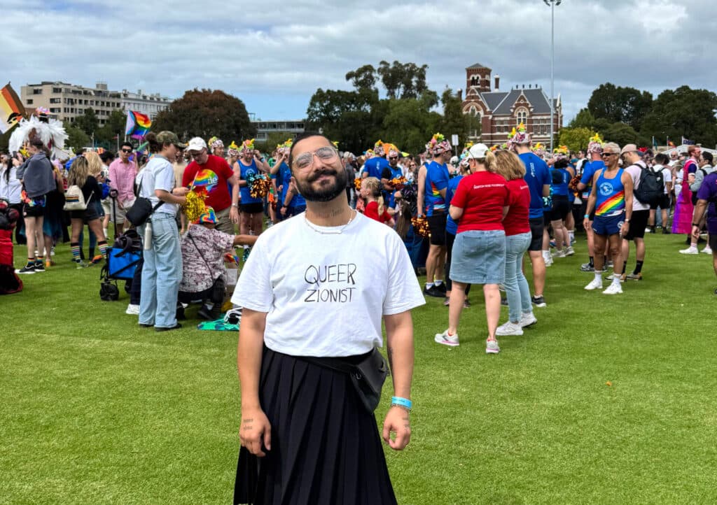 Deni at the 2026 Midsumma Pride March (image: supplied)