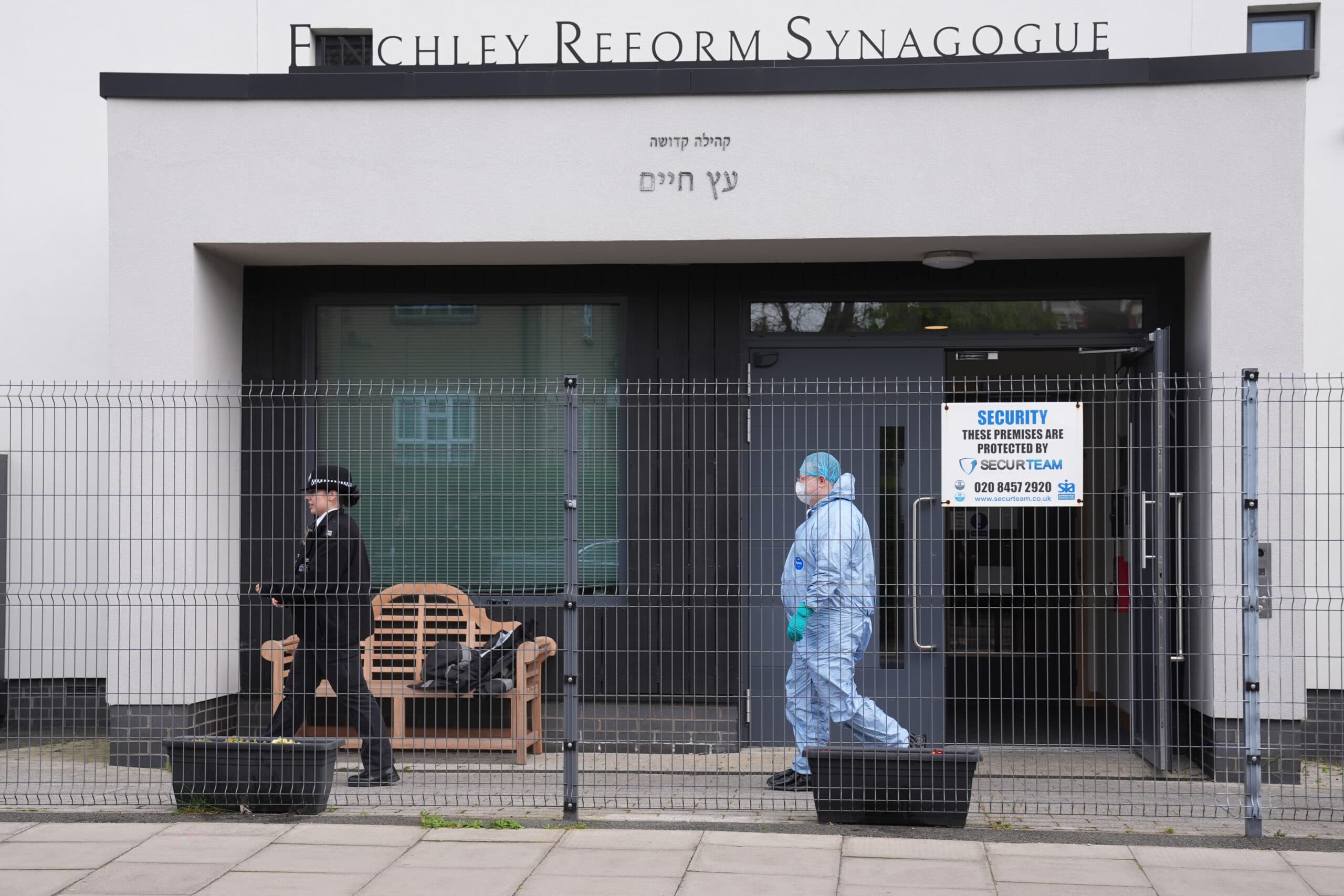 Finchley Reform Synagogue arson attack