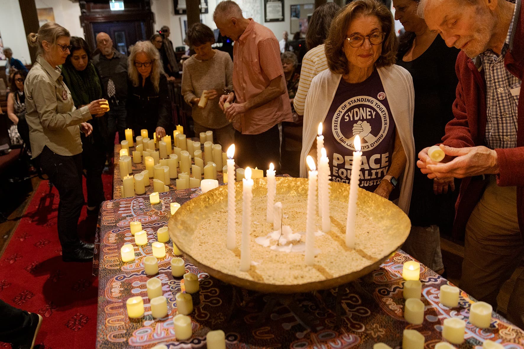 Sydney Friends of Standing Together candles