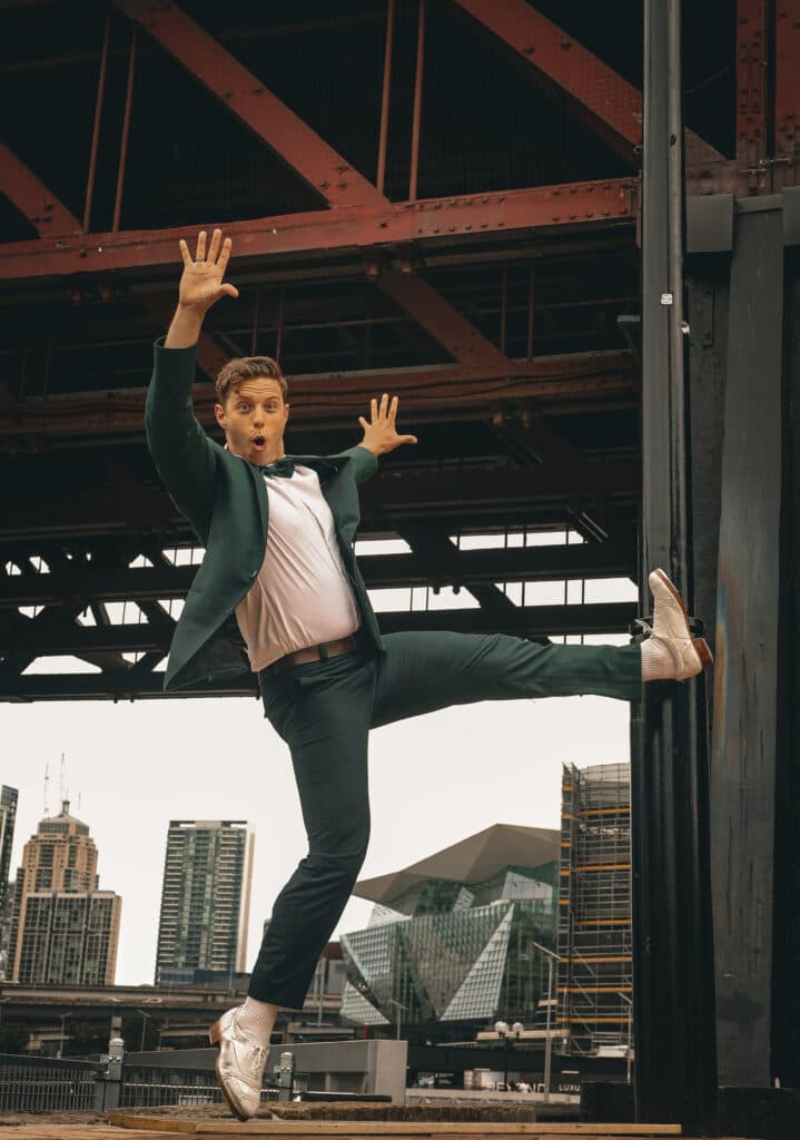 Reisin's company, Reisinable Productions, combines his <br>passion for dance, choreography and acting. (Image: provided)