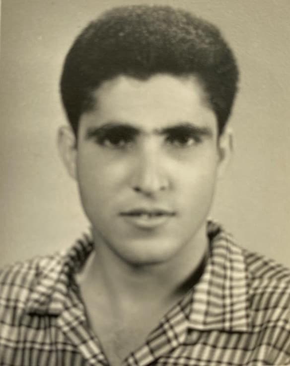 Benjamin David, aged 22, in Surabaya (Courtesy Benjamin David)