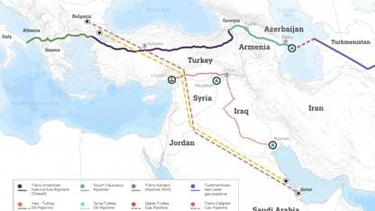 Proposed ground route