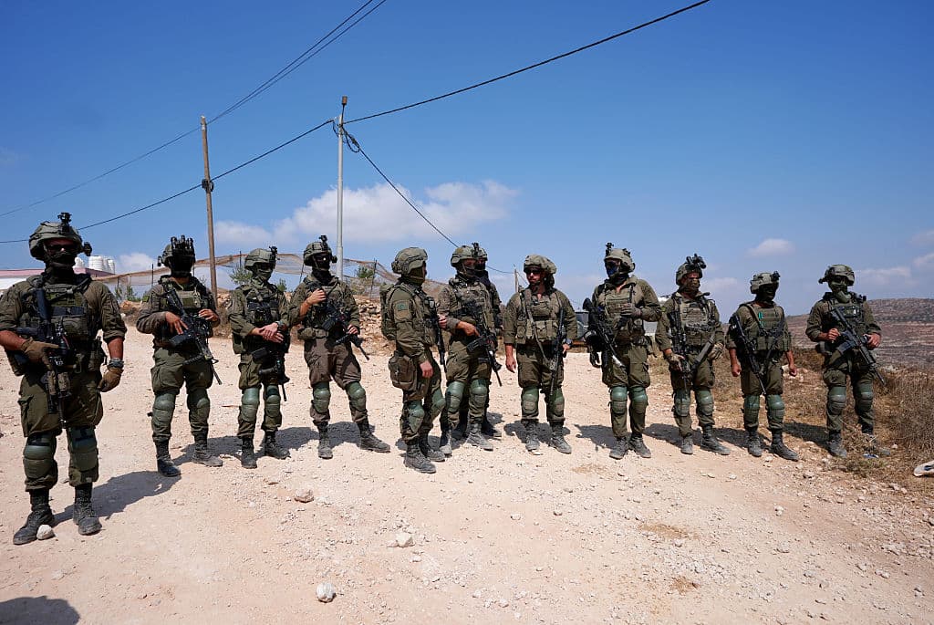Activists attempt to deliver supplies to Palestinian families near Nablus