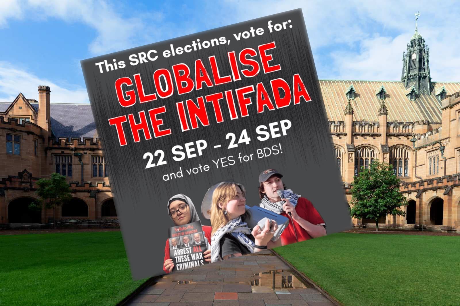 syd uni globalise the intifada