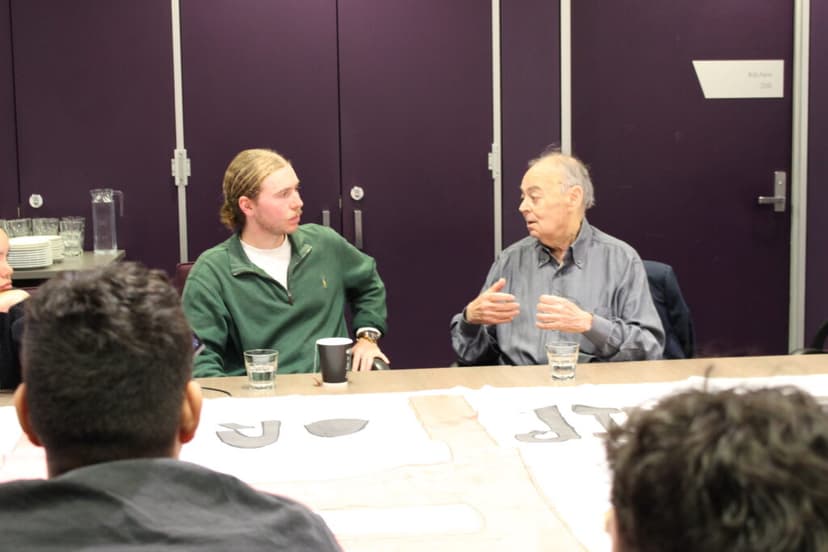 Eliezer Rubenstein Sturgess speaks with Jim Spigelman (image: supplied)