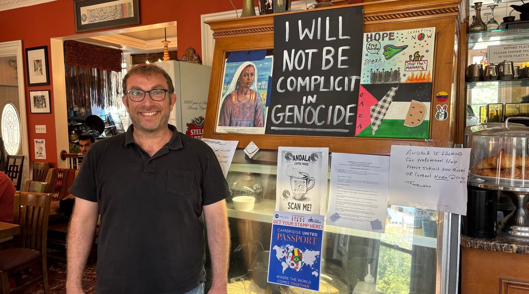 Non-Zionist rabbi Greg Hersh